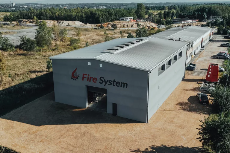 Fire System - hale produkcyjne