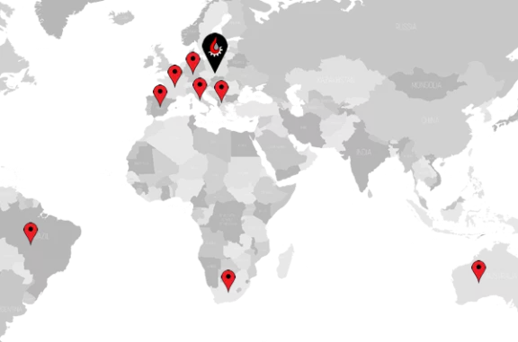 mapa eksportu